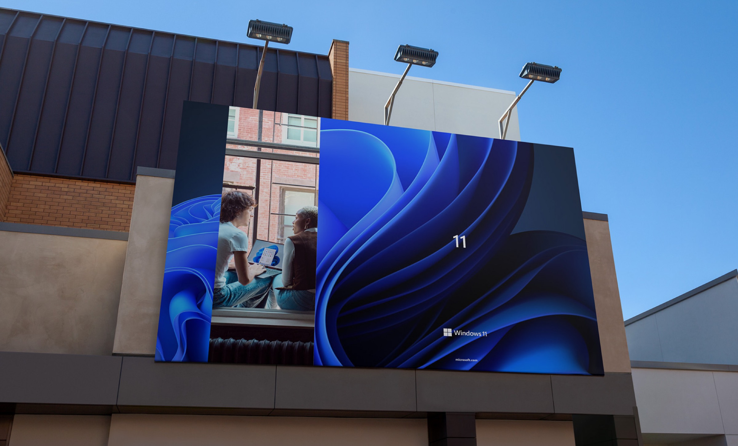 Microsoft · Windows 11 brand work, image 2 of 8